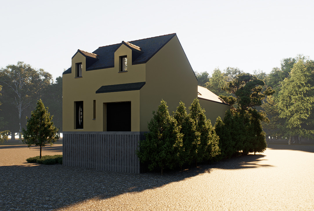 Maisons CARON - Affichage 3D 'Vue extérieure'