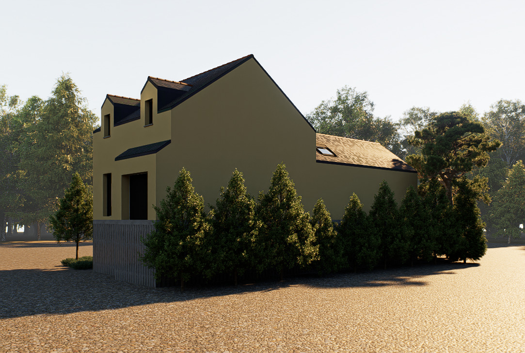 Maisons CARON - Affichage 3D 'Vue extérieure'