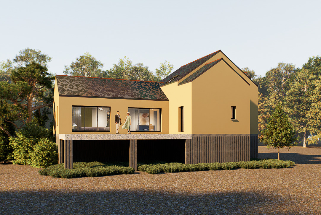 Maisons CARON - Affichage 3D 'Vue extérieure'