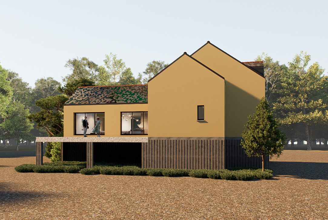 Maisons CARON - Affichage 3D 'Vue extérieure'