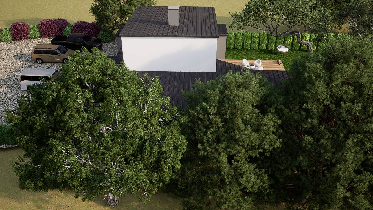 Maisons CARON - Affichage 3D 'Vue du ciel'