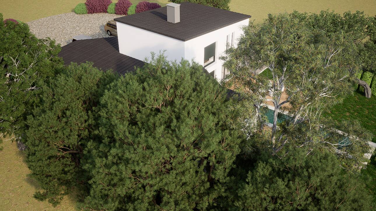 Maisons CARON - Affichage 3D 'Vue du ciel'