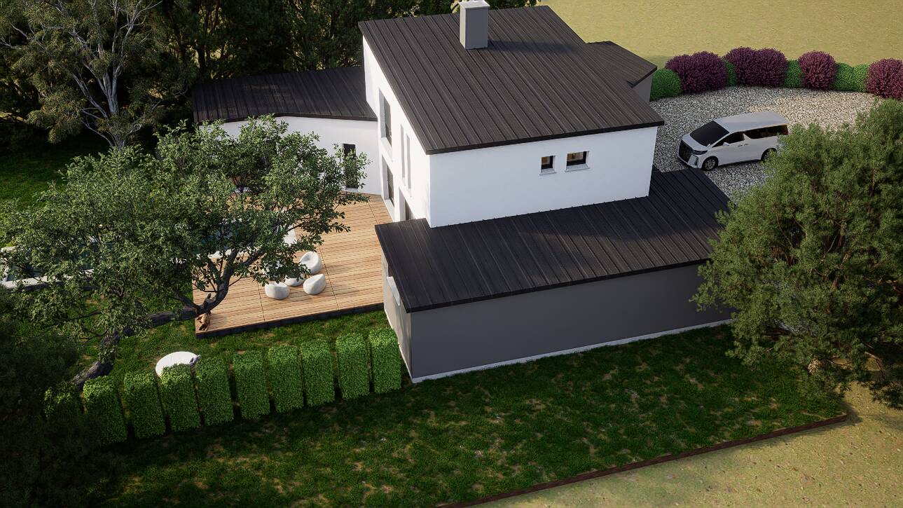 Maisons CARON - Affichage 3D 'Vue du ciel'