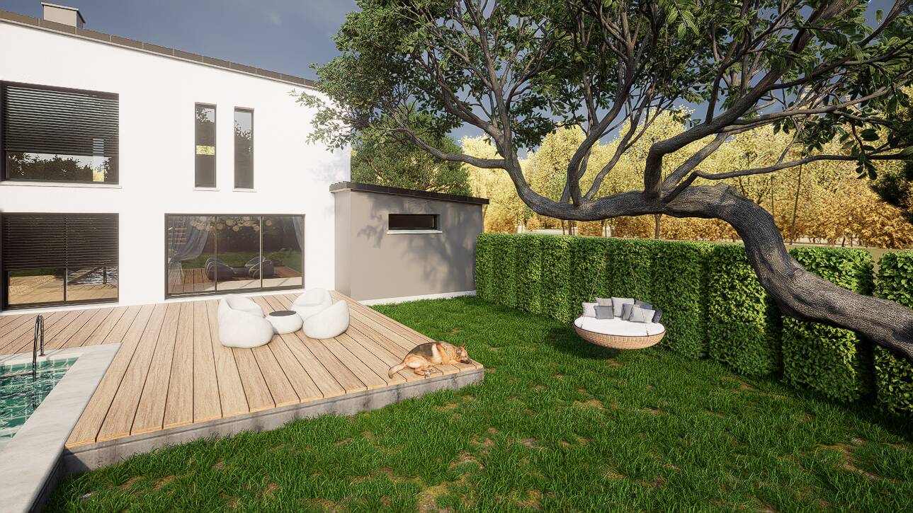 Maisons CARON - Affichage 3D 'Vue extérieure'