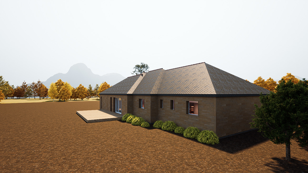 Maisons CARON - Affichage 3D 'Vue extérieure'
