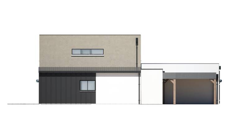 Maisons CARON - /images/projetsfacade est maison moderne bicolore carport guipry messac 35
