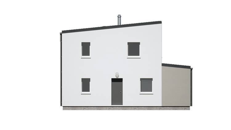Maisons CARON - /images/projetsfacade nord maison moderne etage bicolore plechatel 35