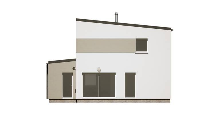 Maisons CARON - /images/projetsfacade sud maison moderne etage bicolore plechatel 35