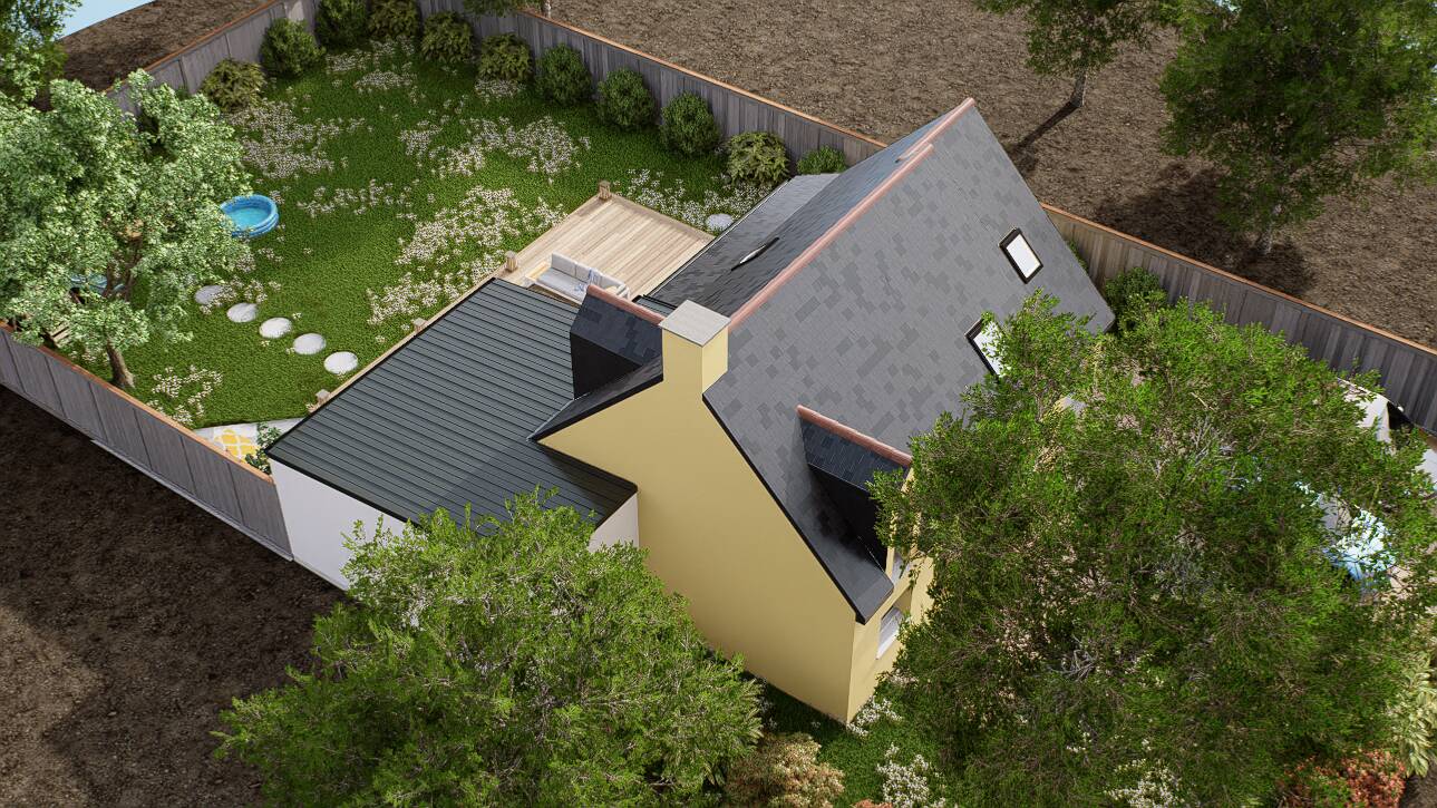 Maisons CARON - Affichage 3D 'Vue du ciel'