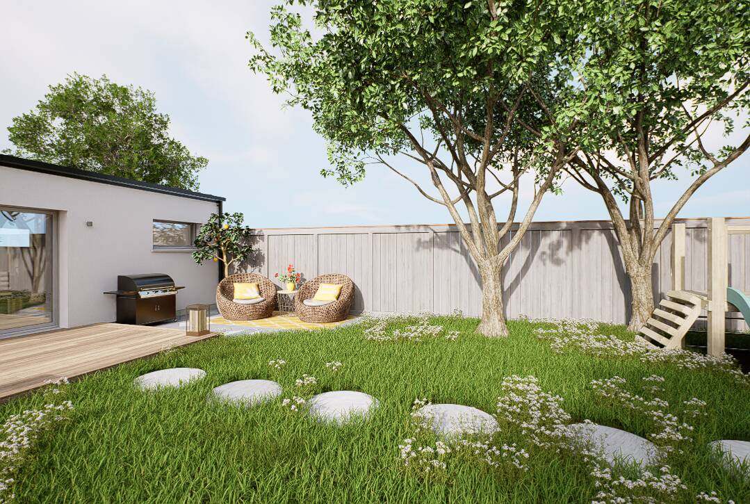 Maisons CARON - Affichage 3D 'Vue extérieure'