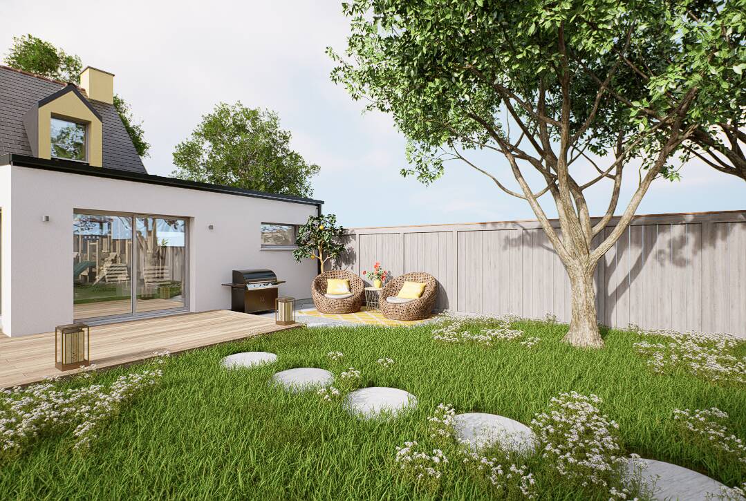 Maisons CARON - Affichage 3D 'Vue extérieure'