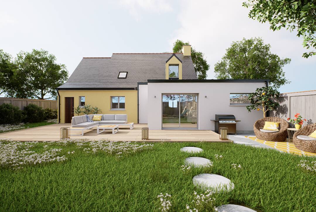 Maisons CARON - Affichage 3D 'Vue extérieure'