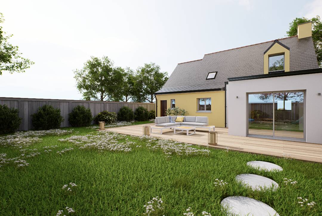 Maisons CARON - Affichage 3D 'Vue extérieure'