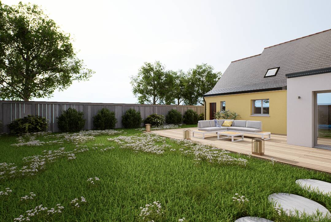 Maisons CARON - Affichage 3D 'Vue extérieure'