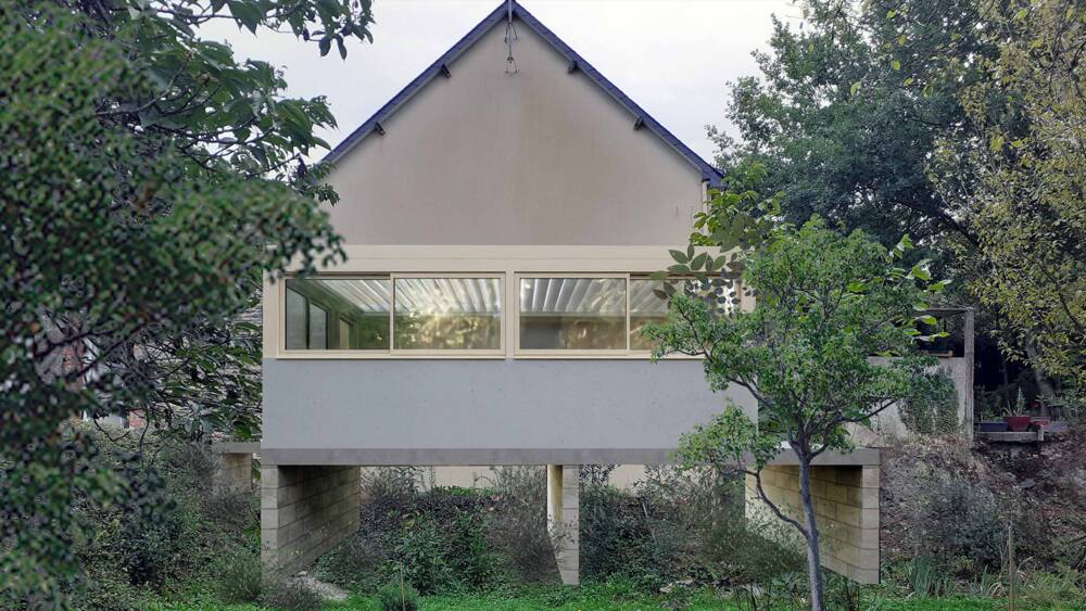 Maisons Caron - Pergola bioclimatique