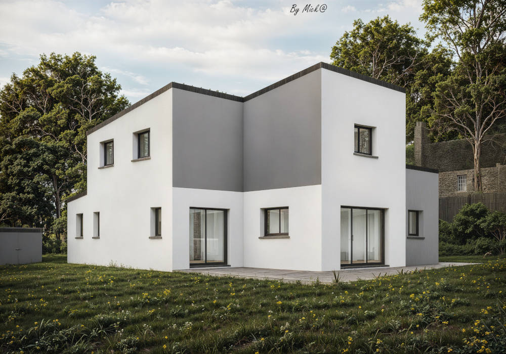 Maisons Caron - Maison moderne avec étage