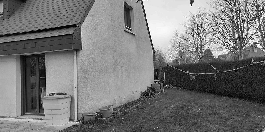 Maisons CARON - /images/projetsavant facade est construction extension garage le rheu 35