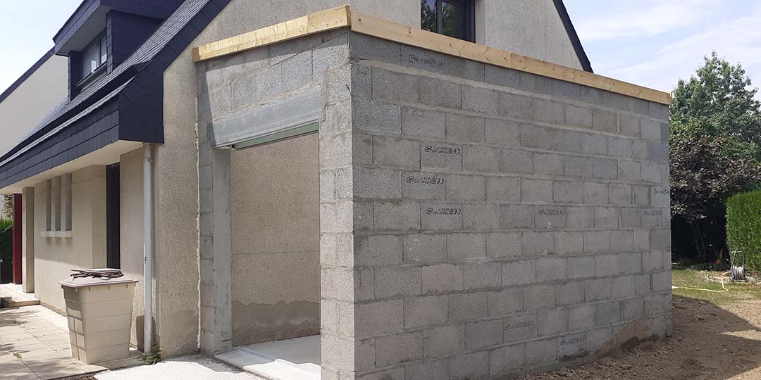 Maisons CARON - /images/projetsmaconnerie construction garage extension maison individuelle le rheu 35
