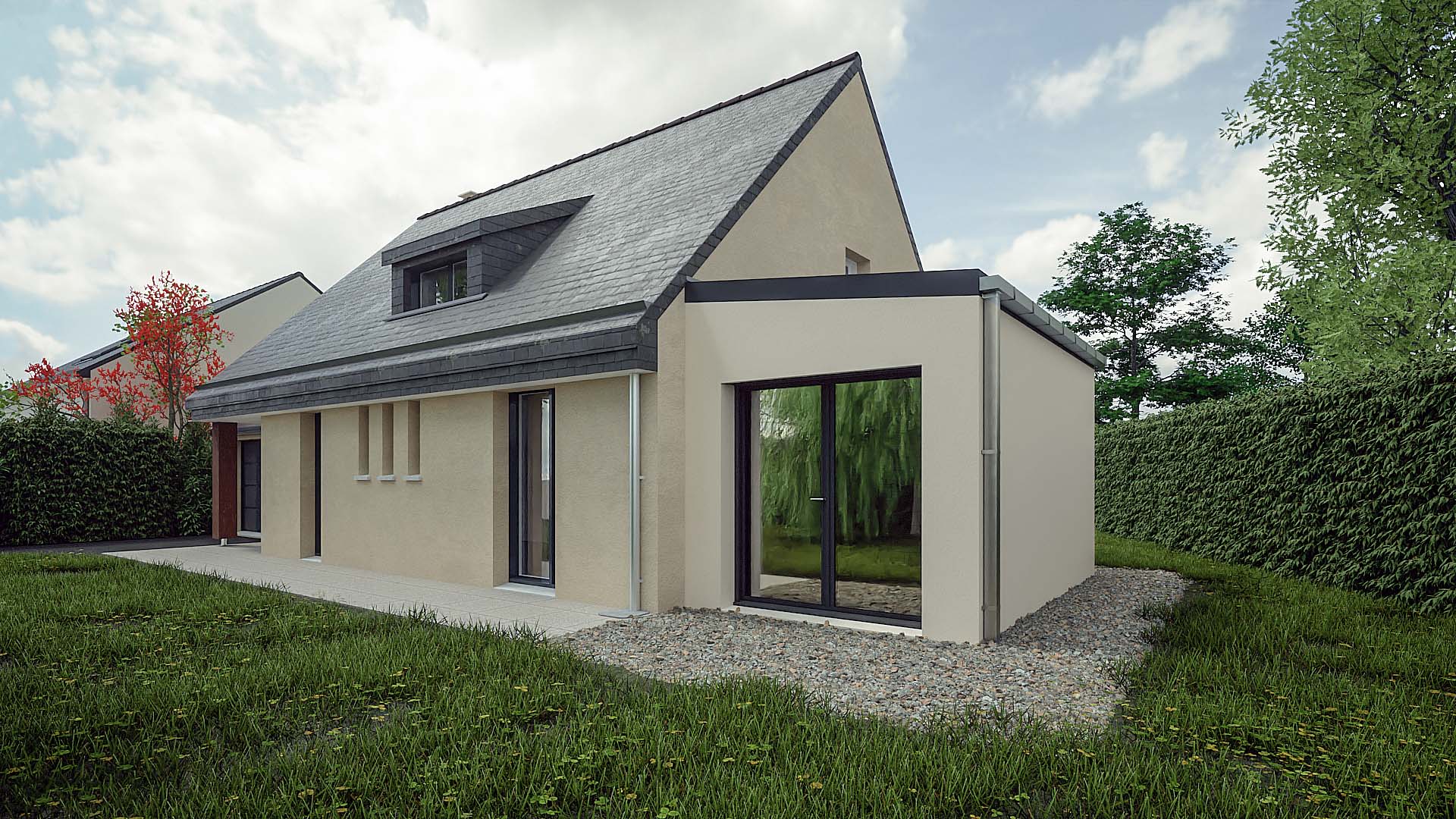 Maisons Caron - Construction d'une remise