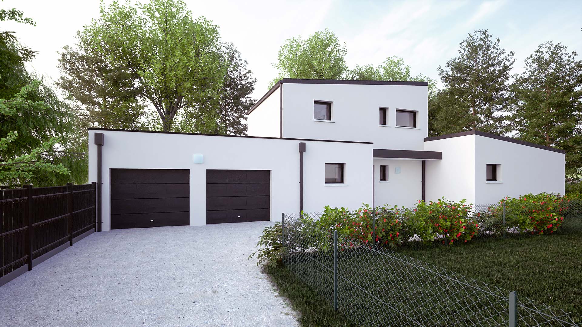 /images/projetsmaisons caron permis de construire construction maison individuelle moderne double garage primo accedant la dominelais 35