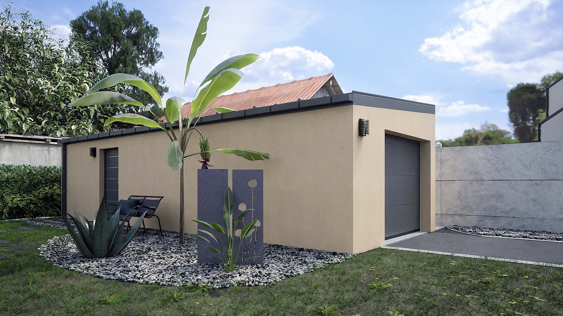 Maisons Caron - Annexe / Garage à Guipry-Messac