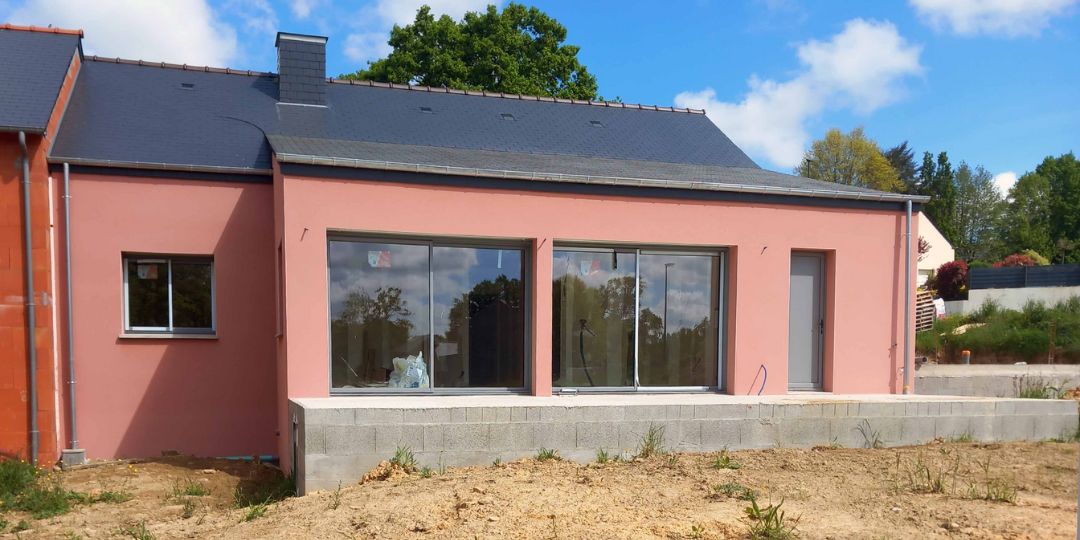 Maisons CARON - Construction d'une terrasse à Bain de Bretagne (35)