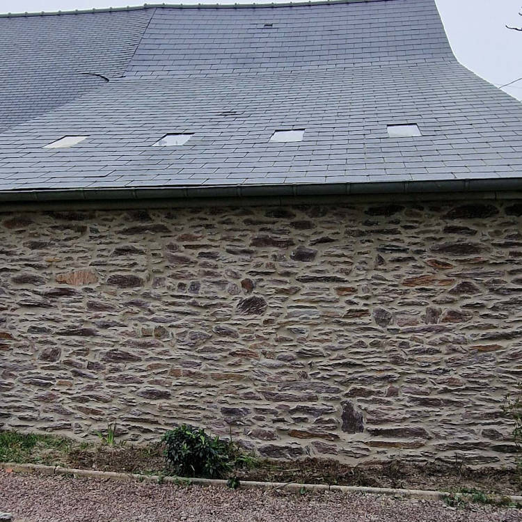 Maisons CARON - Rénovation de joints de pierre à Concoret (56)